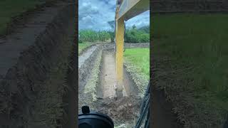 Process of Trenching with a Bucket Excavator [upl. by Emylee]