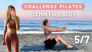 CHALLENGE PILATES DÉBUTANT 7 JOURS 57  13 MIN FULL BODY  SANS ÉQUIPEMENT  JESSY PILATES [upl. by Larkins623]