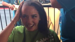 Maggie Headshave St Baldricks 32517 [upl. by Ettigdirb]