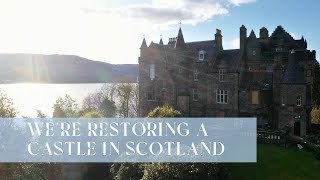 Were Restoring a Castle in Scotland Our Dream Project Begins [upl. by Osy]