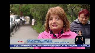 Drastyczna podwyżka opłat za śmieci w Wieliczce Reportaż kroniki TVP3 [upl. by Farley]