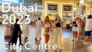 Dubai Burj Khalifa City Centre Walking Tour 4K  United Arab Emirates 🇦🇪 [upl. by Gilberte]