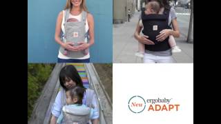 Ergobaby Adapt Babytrage  3PositionenBabytrage [upl. by Dodie]