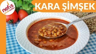 MEŞHUR KARA ŞİMŞEK Yeşil Mercimek  ÇORBASI 😃 Nasıl Yapılır [upl. by Aday]