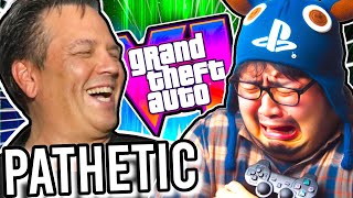 HORRIBLE PlayStation Fanboys CRYING Over GTA6 On XBOX [upl. by Naejarual]