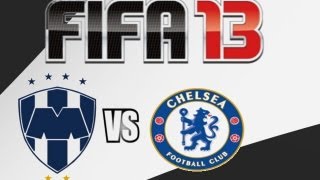 Rayados del Monterrey vs Chelsea  Mundial de Clubes Semifinal 2012  Fifa 13 [upl. by Lulu]