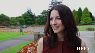 Flashback Interview Outlander Caitriona Balfe in Scotland [upl. by Niarbo]