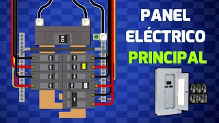 Panel eléctrico principal  Centro de carga  Panel de distribución Explicación Fácil [upl. by Ansley]