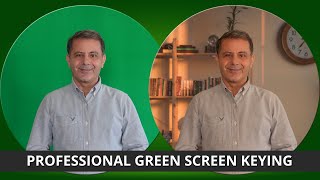 After Effects CC Tutorial Green Screen Keying in after Effects CC 2022 [upl. by Moonier]