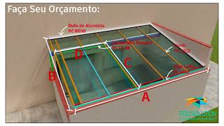 Como instalar uma cobertura de Policarbonato RETRATIL Manual  Sistema DIY Polysolution [upl. by Lunseth493]