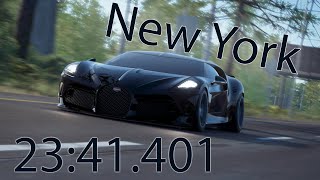 The Crew 2  NEW YORK HYPERCAR  2341401  Bugatti La Voiture Noire  New Cuts 2021 [upl. by Araf]