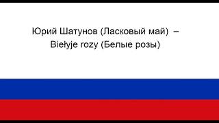 Юрий Шатунов Ласковый май – Biełyje rozy Белые розы [upl. by Eramal862]