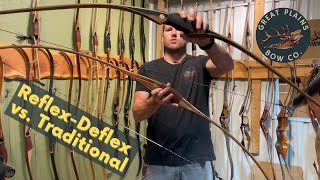 ReflexDeflex Longbow vs Traditional Longbow [upl. by Assiren]