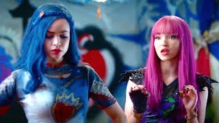 Descendants 2 Trailer 2 Uma fights Mal  2017 Disney Movie Official Video [upl. by Nairde]