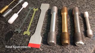 Metals 1017 Tensile Testing and the Stress Strain Diagram [upl. by Nonnaihr271]