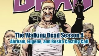 The Walking Dead Season 4  Abraham Eugene and Rosita to Appear in Episode 10  Rumors [upl. by Akimyt992]