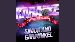 Homeward Bound— Karaoké Playback Instrumental — Rendu Célèbre Par Simon And Garfunkel [upl. by Regan]