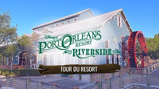 Tour de lhotel Port Orleans Riverside à Disney World [upl. by Wendel]