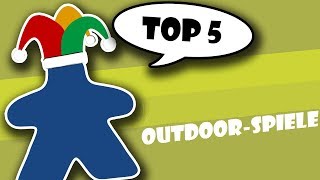 Top 5 Outdoorspiele  Spiele für draußen [upl. by Susejedesoj]