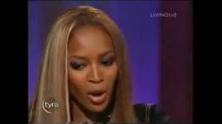 Tyra banks interviews Naomi Campbell Part 1 of 3 flv [upl. by Neyud]