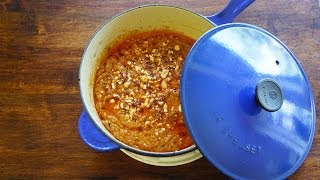 Easy Peanut Sauce For Malaysian Satay [upl. by Nivrag]