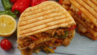 Chicken Panini Sandwich By Recipes Of The World [upl. by Ayhdnas176]