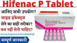 Hifenac P Tablet Uses amp Side Effects in Hindi [upl. by Eedeed]