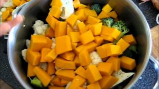 Making Vegetable Puree Baby Food [upl. by Yhtommit247]