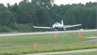 Saturday Evening departures KOSH 2011 mostly GA [upl. by Ayotac]