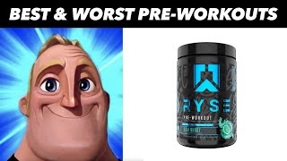 THE BEST AND WORST PRE WORKOUTS IN 2023 [upl. by Atela138]