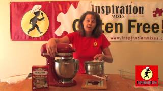 Inspiration Mixes Gluten Free Millet Oat Bread  Cooking Show Recipe Baking Mixes [upl. by Anaillil]