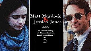 ► Matt Murdock amp Jessica Jones  But the fire is coming so I think we should run [upl. by Hsihsa]