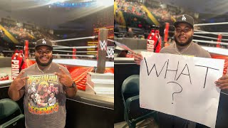 MY FIRST TIME GOING TO MONDAY NIGHT RAW [upl. by Annoif]