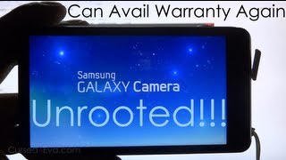 How to Unroot  Unbrick the Galaxy Camera [upl. by Sul]