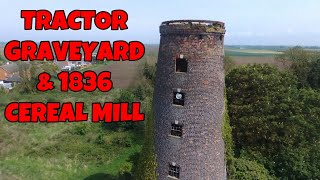 Abandoned TRACTOR GRAVEYARD amp MILL  Ste G  Abandoned Places UK [upl. by Ahsekin]