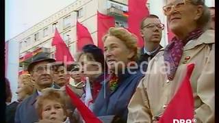 Ehrenparade der NVA anlässlich des 40 Jahrestages der DDR Teil 2 1989 [upl. by Auqinu208]