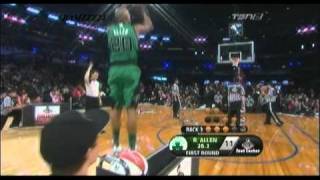 Ray Allen 2011 NBA ThreePoint Shootout R1 20pts [upl. by Imena]