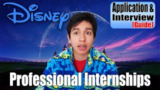 My Experience Applying amp Interviewing for Disney Professional Internships [upl. by Aicile]