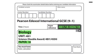 Edexcel IGCSE Biology January 2023 Paper 1B Paper Reference 4BI11B 4SD01B Solved [upl. by Essilem620]