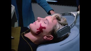 Star Trek TNG  The Death of Tasha Yar [upl. by Adnoryt]