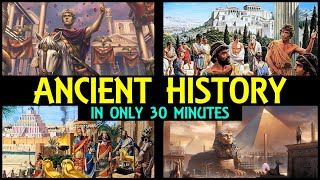 ANCIENT HISTORY in 30 minutes  Mesopotamia Ancient Egypt Ancient Greece and Ancient Rome [upl. by Salamanca]