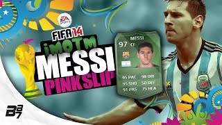 iMOTM MESSI PINKSLIP vs GONTH  FIFA 14 Ultimate Team [upl. by Aiuqat876]