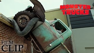 MONSTER TRUCKS  quotDriving on the Roofquot Clip  Paramount Movies [upl. by Felecia]