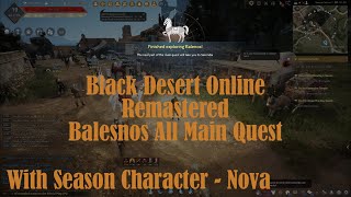 BDO Balenos Questline [upl. by Ainoval121]