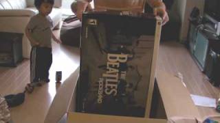 The Beatles Rock Band Limited Edition Bundle 360 Unboxing Video [upl. by Okoy153]