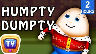 Humpty Dumpty  More ChuChu TV Nursery Rhymes amp Toddler Videos [upl. by Elrem]