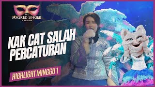 HIGHLIGHTS MINGGU 1  Banyak Drama THE MASKED SINGER MALAYSIA 4 [upl. by Roobbie]