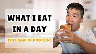 What I Eat In A Day  2400 Calories 190g of Protein [upl. by Cahn]