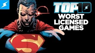 Top 10 WORST Licensed Games [upl. by Korff]