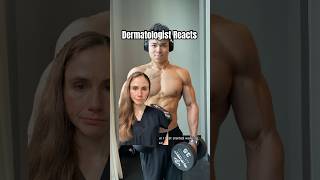 Dermatologist Reacts To Bodybuilders Acne Advice dermatologist [upl. by Aitercal]